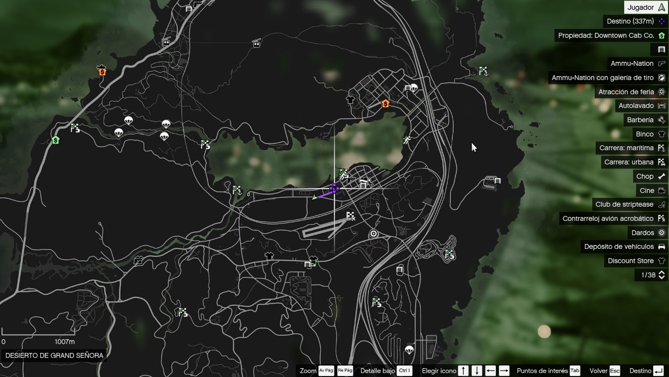 GTA 5 Sandy Shores Map With Street Names