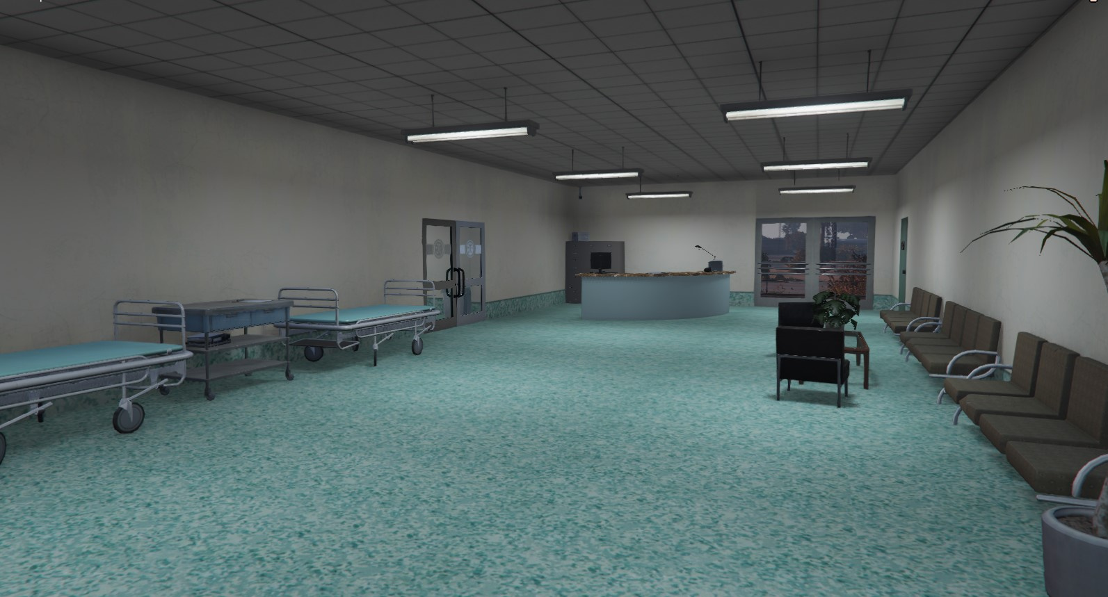 Mlo Sandy Shores Hospital Interior Add On Sp Fivem Gta Hub Com