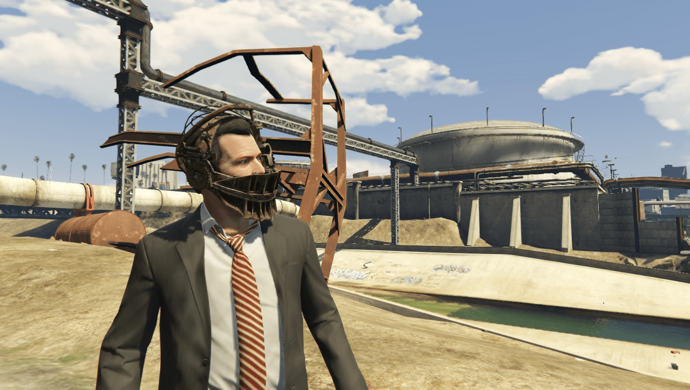 Billy Wears Reverse Bear Trap Helmet | GTA 5 Mods