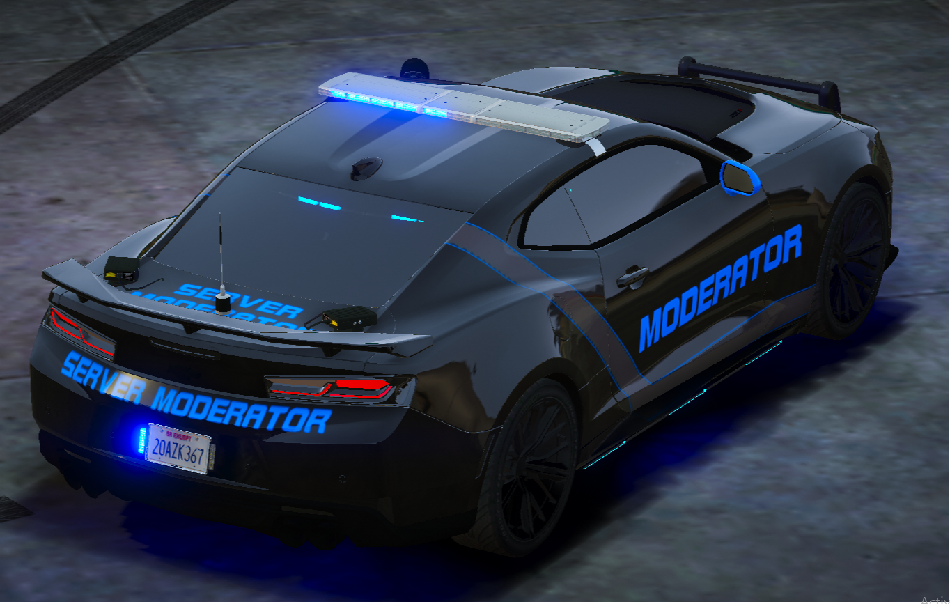 Server Moderator Staff Owner 2018 Chevrolet Camaro Zl1 200 Gta5