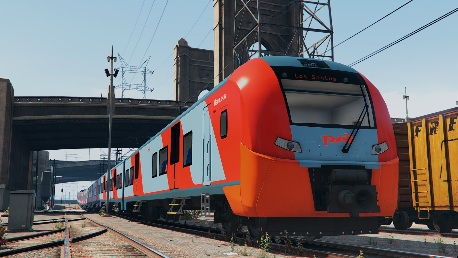 Siemens Desiro: The Rus Edition | GTA 5 Mods