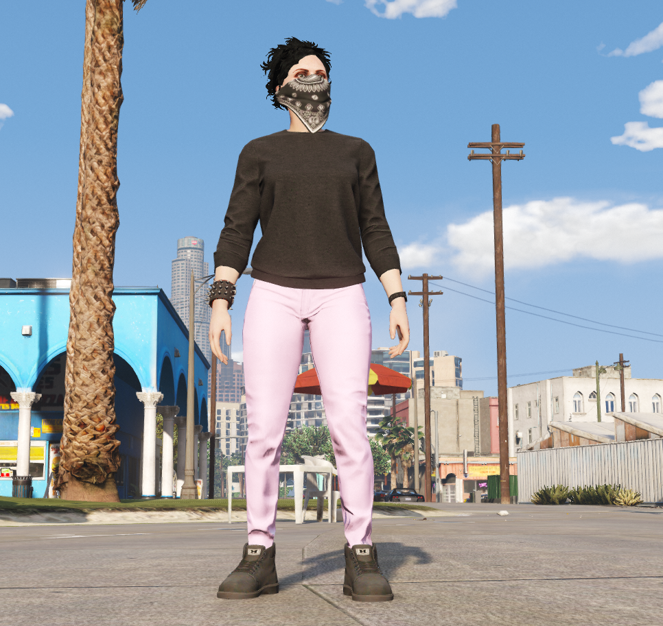 Skinny Jeans & Boots for MP Female | GTA 5 Mods
