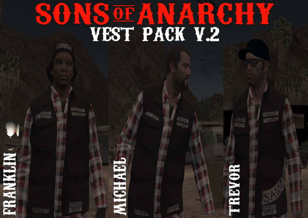 Sons of Anarchy Vest Pack | GTA 5 Mods
