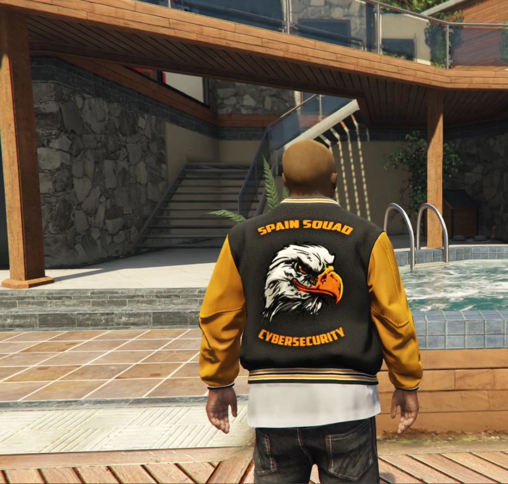 Spain Squad Jacket For Franklin | GTA 5 Mods