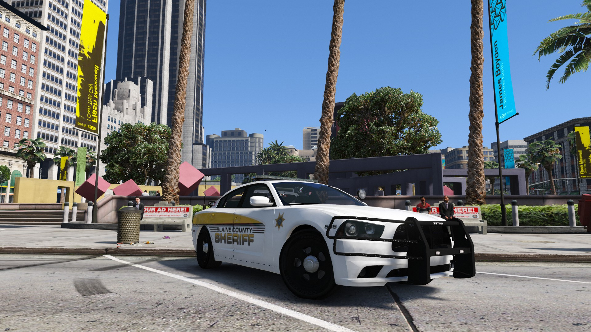 New Sheriff Skins for Blaine & LSPD | GTA 5 Mods