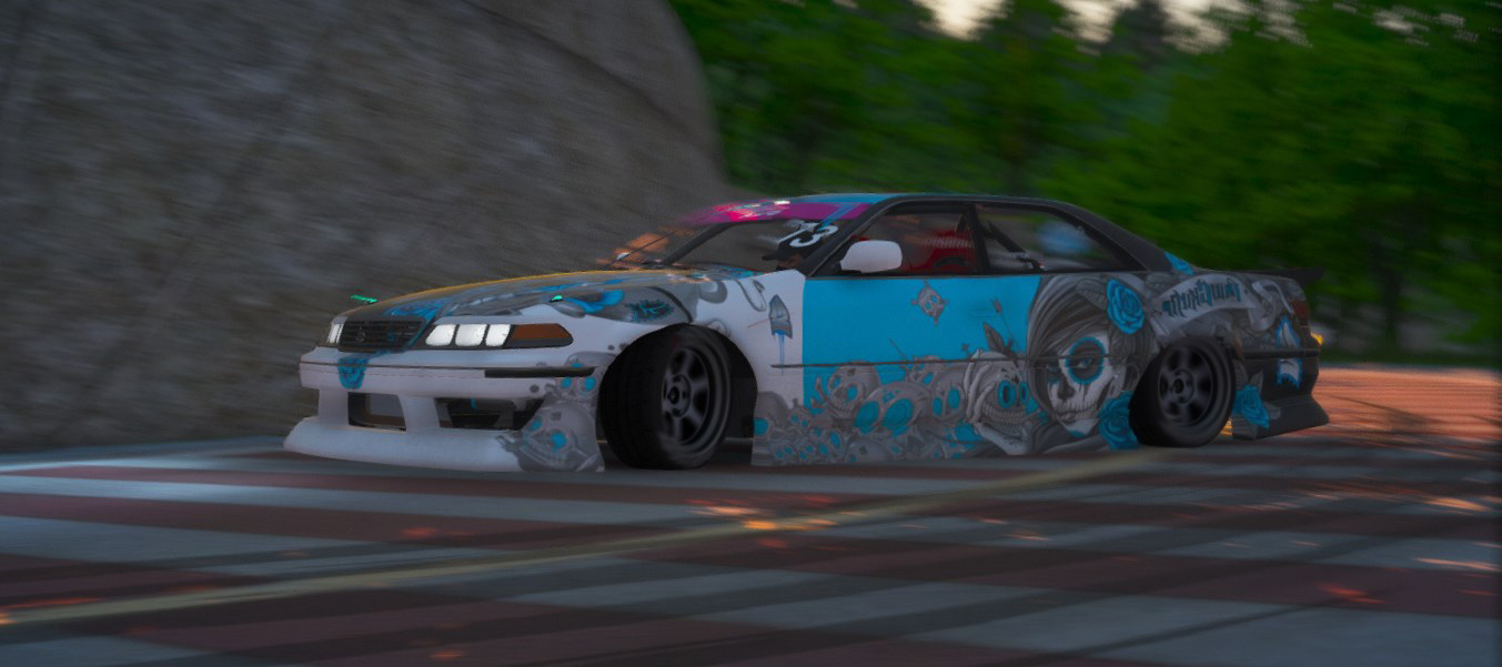 Toyota Mark II JZX100 Non Grata Livery - Gta5-Hub.com