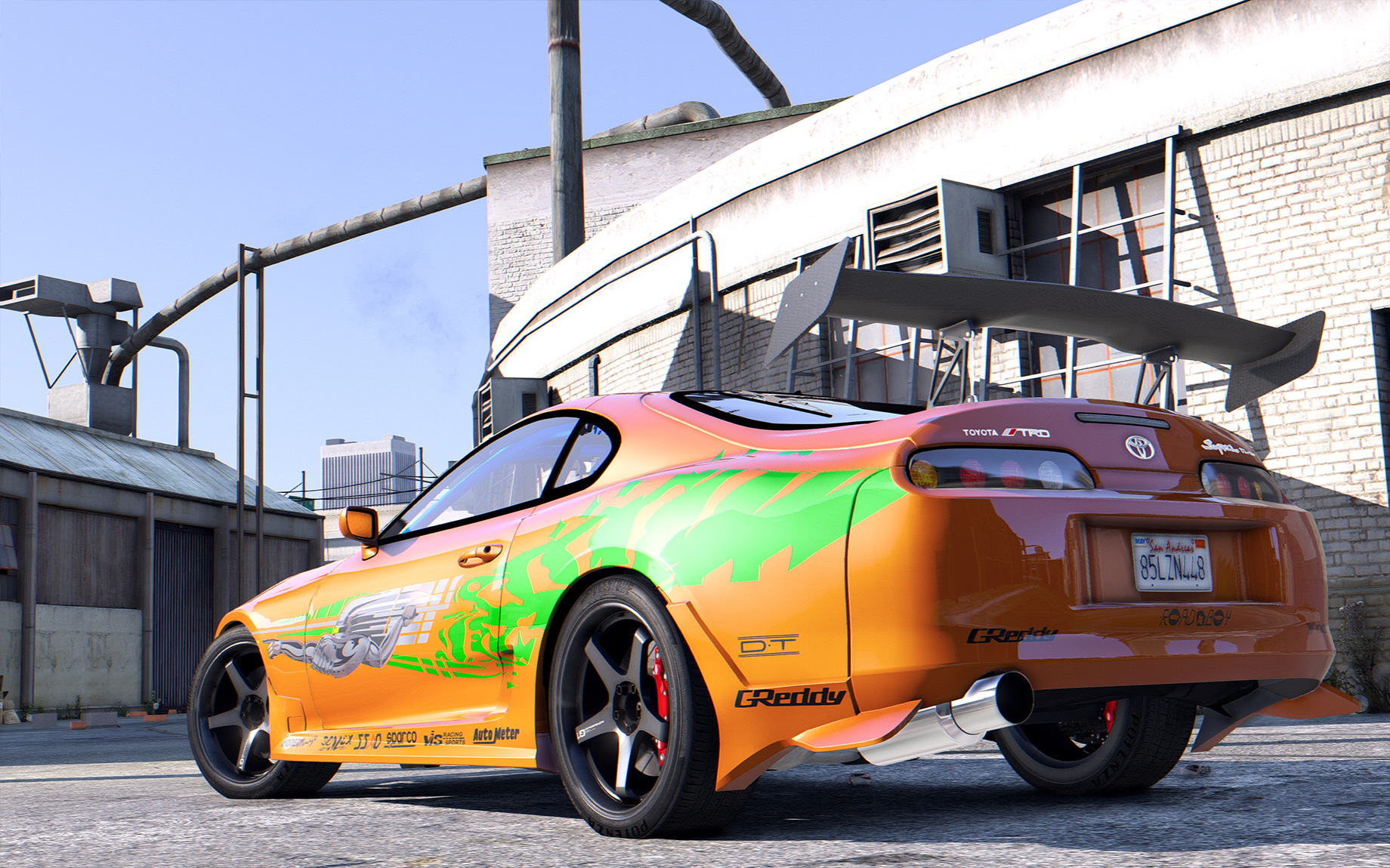 Toyota Supra Fast And The Furious For Gta My Xxx Hot Girl