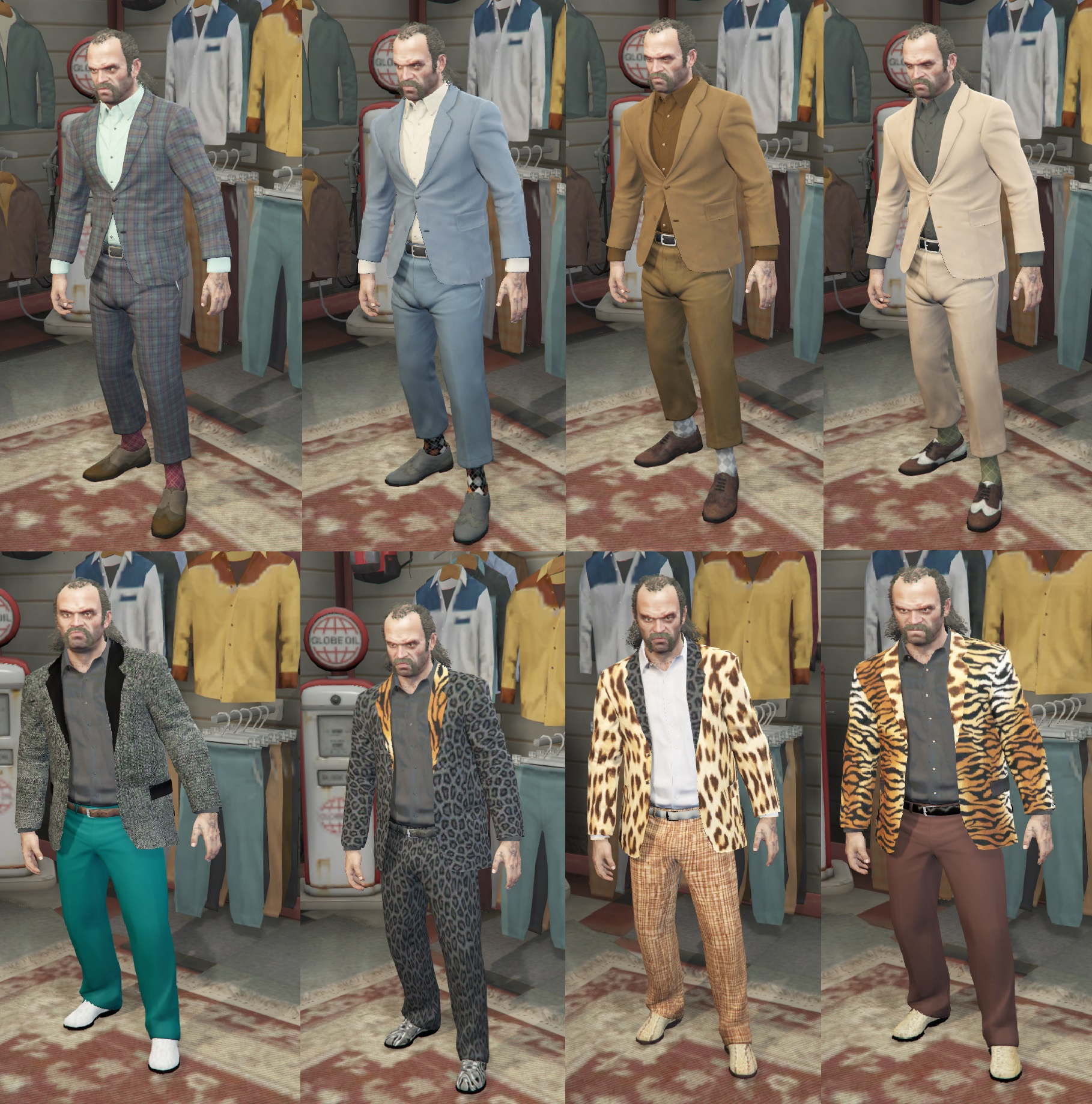 Cheap Suits: Trevor's Pack | GTA 5 Mods