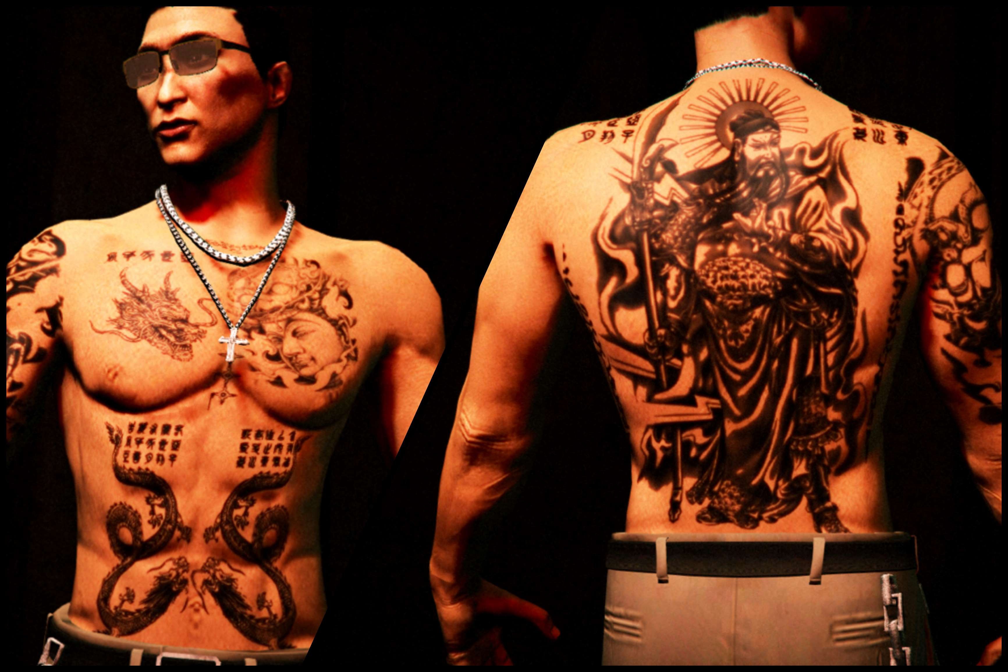 Triad Tattoo Pack | GTA 5 Mods