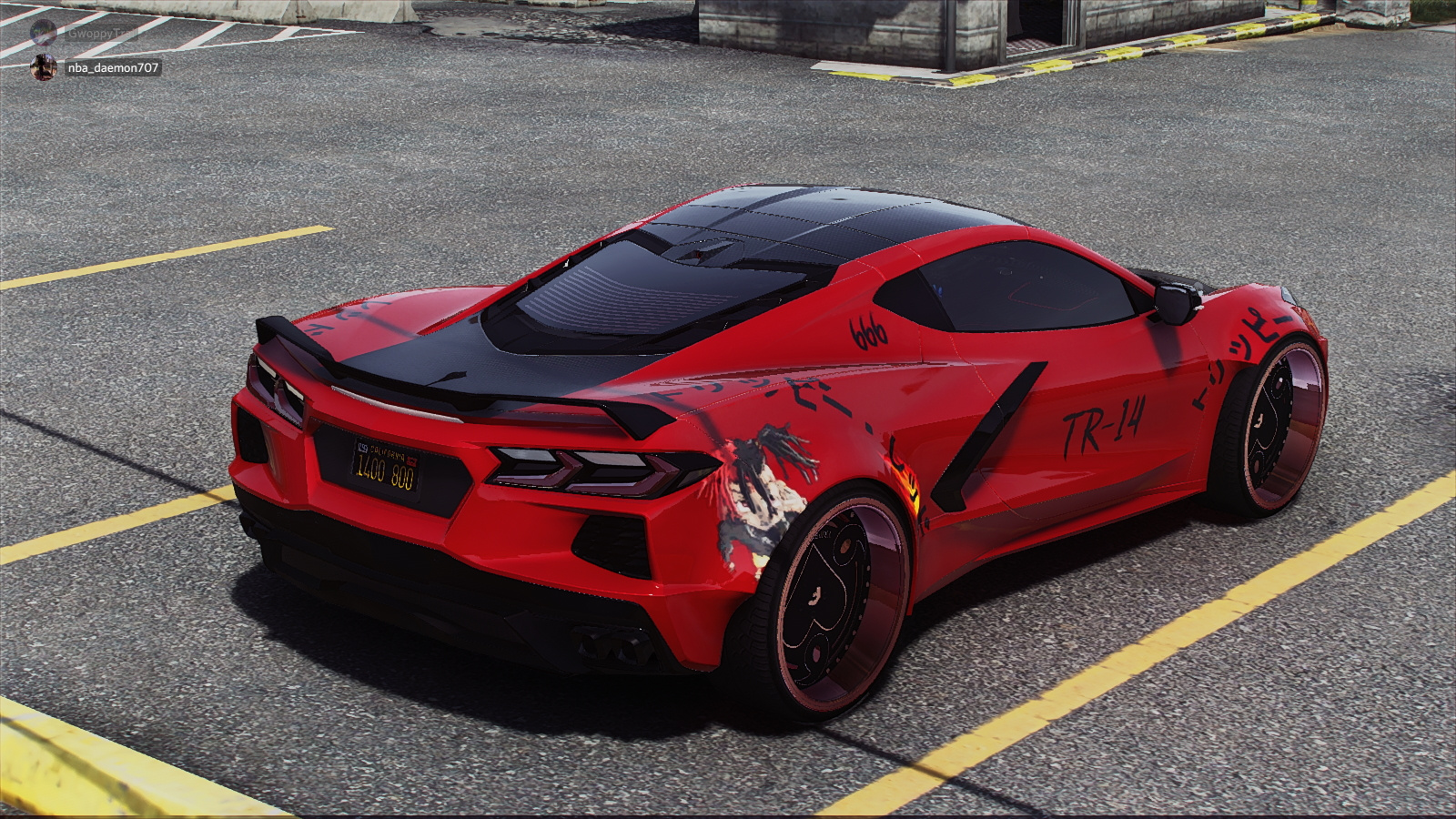 Trippie Redd Chevrolet Corvette C8 Stingray [Add-On / FiveM | Liveries ...