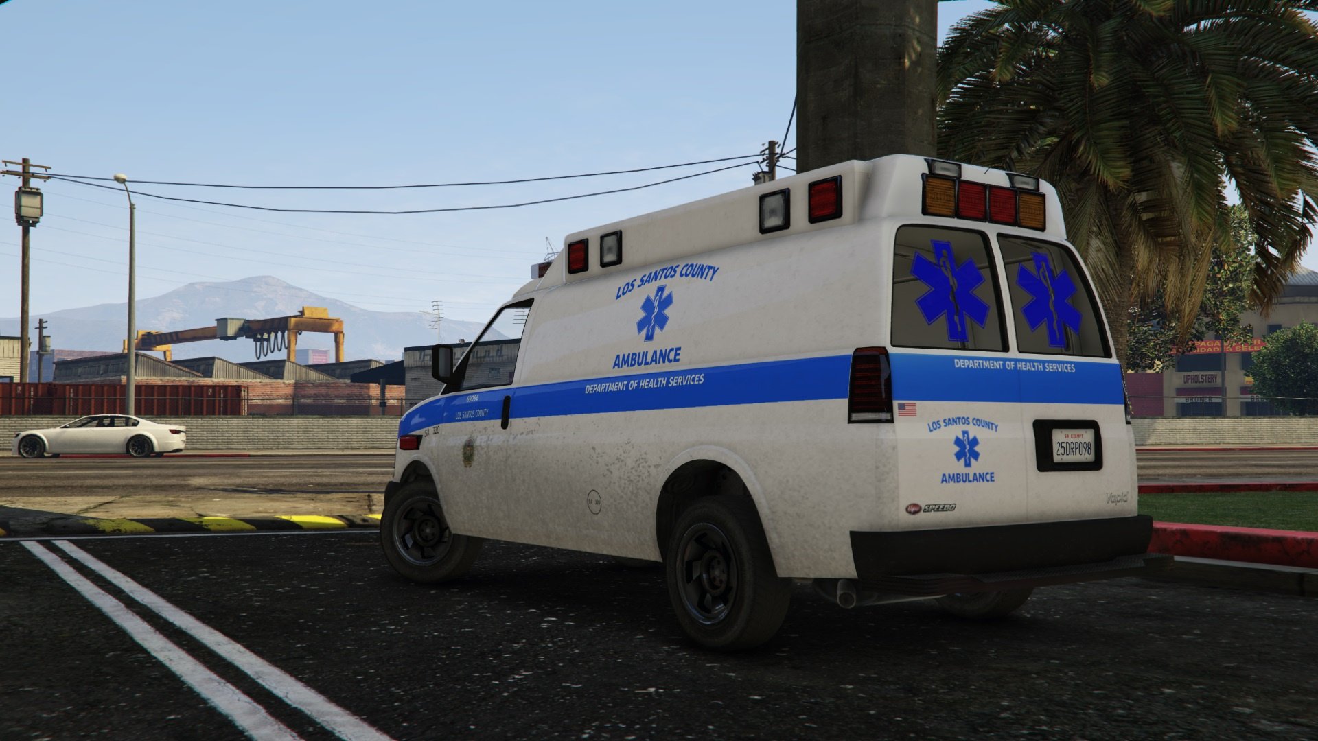 Brute ambulance gta 5 замена фото 68