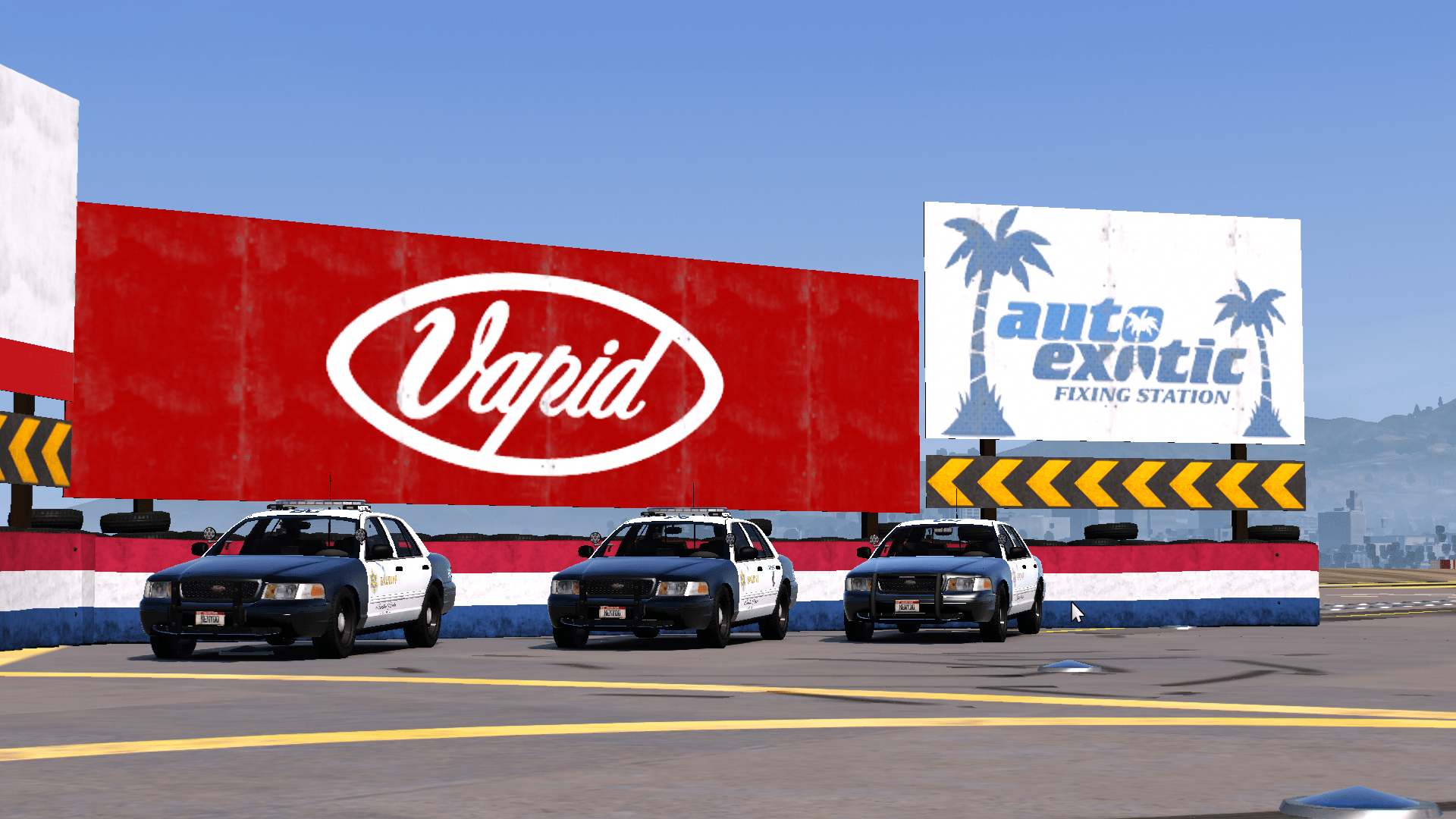 Vapid Victor Vapid Torrence Bravado Buffalo Ac Sheriff Livery Lore Friendly Gta Mods