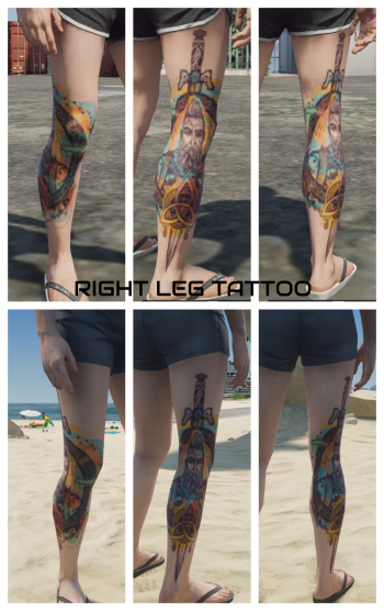 Viking Inspired Tattoo Pack - FiveM & Single Player | GTA 5 Mods