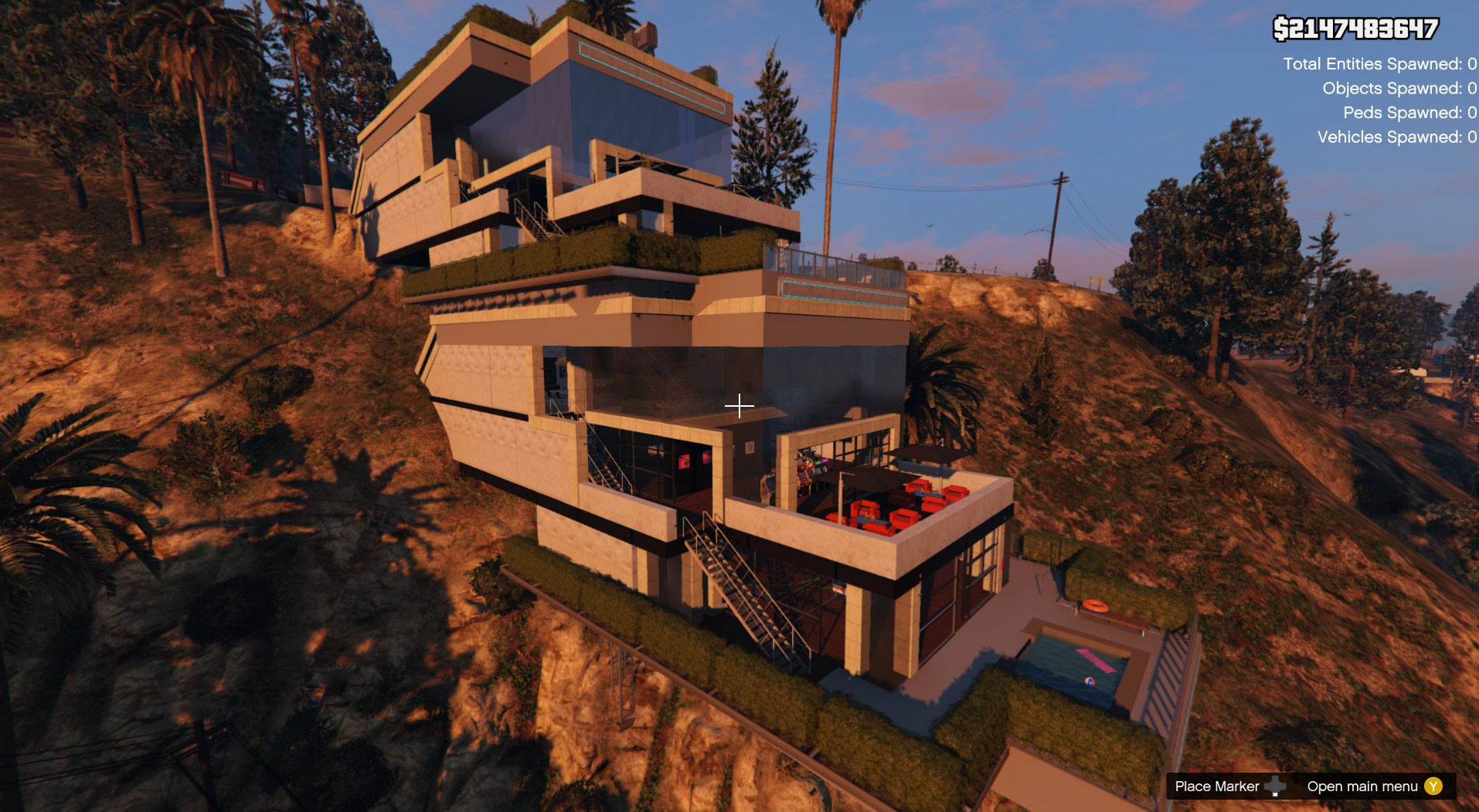 Vinewood Hills Villa Menyoomap Builder Gta5modscom