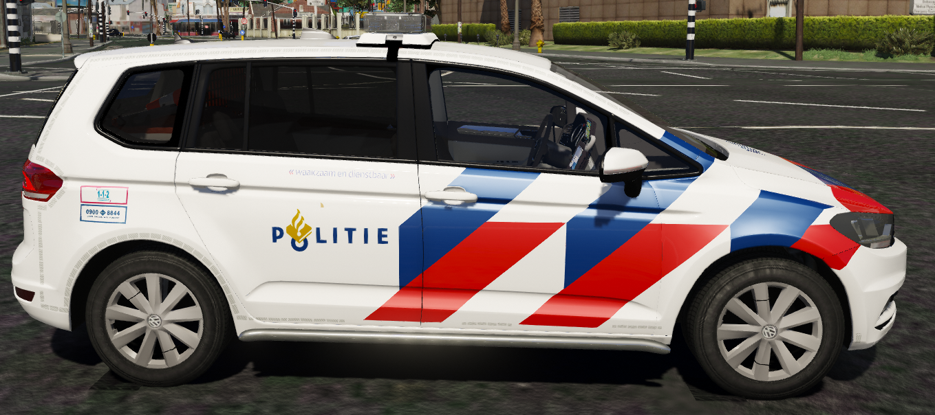 Dutch Police Touran 2016: Paintjob | GTA 5 Mods