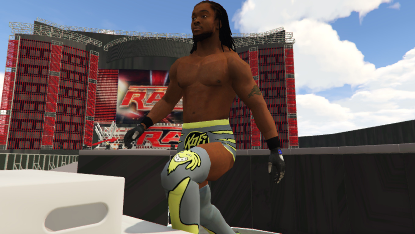 Kofi Kingston Wwe Superstar Gta 5 Mods