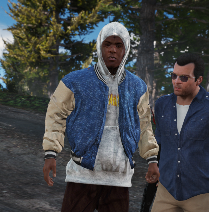 Franklin's XXXTentacion Bomber Shorts | GTA 5 Mods